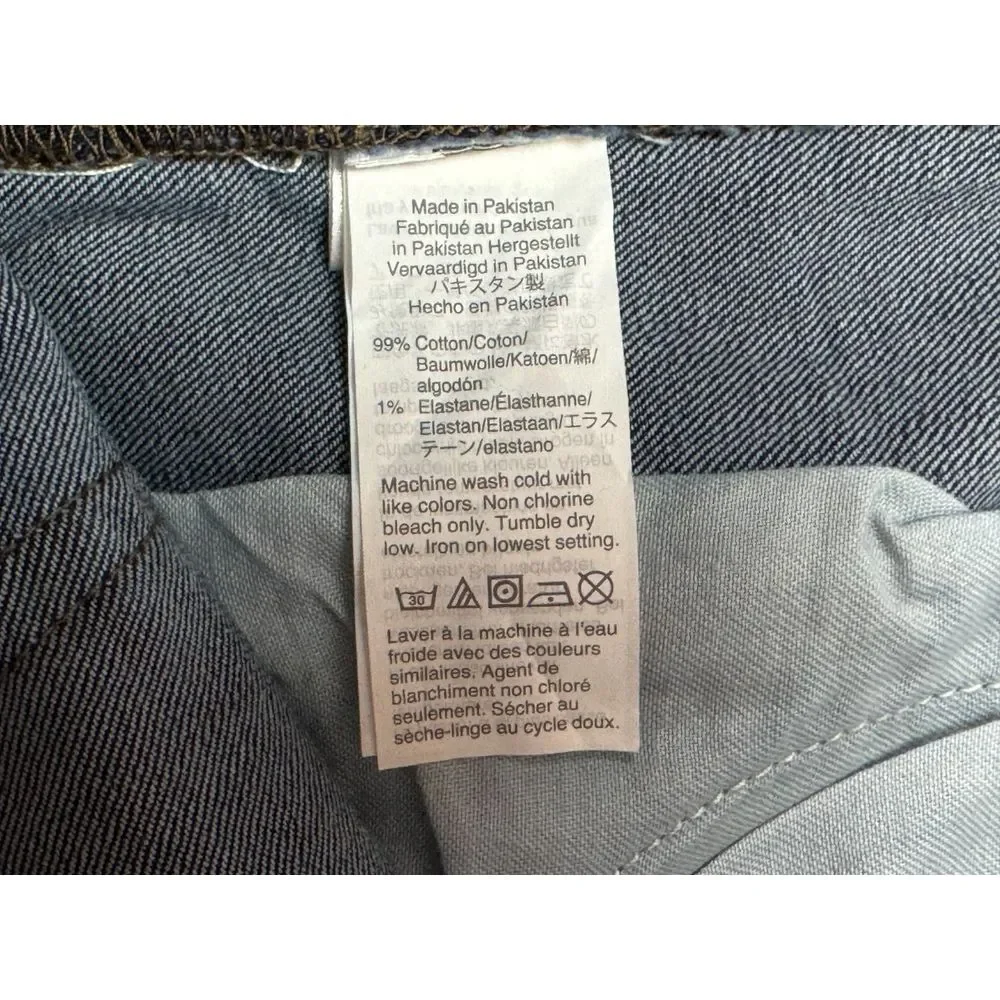 J Crew Flex Slim-fit Jean Mens 30x32 NWT Stretch Cotton‎ 5-Pockets Flat front